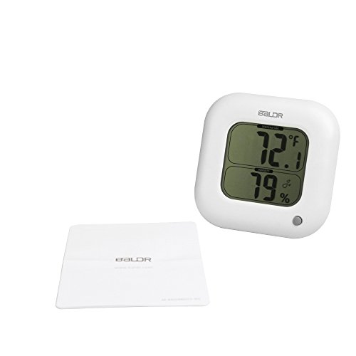 ° C / ° F interior quadrado Digital termômetro higrômetro temperatura umidade medição Max Min valor