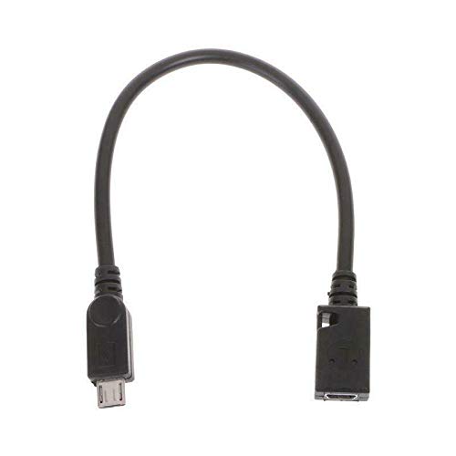 Image of Micro USB Male to Mini USB Female Extension Cable Mini USB to Micro USB Charging and Data Sync Cord