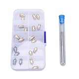 Yanmis 3D-Drucker-Düsen-Set, 20 Stück, 0,2 Mm, 0,4 Mm, 0,6, 0,8 – Messing