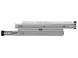 Knape & Vogt KV 8500 Heavy-Duty Lateral Full Extension Drawer Slide 150 lb (Pair) (24-inch)