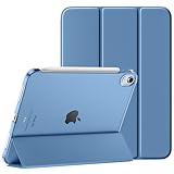 Vobafe Case for iPad Air 11 Inch Case (M3 2025/M2 2024), iPad Air 5/4 Generation 10.9" (2022/2020), Slim & High-Durability Protection with Translucent PC Back, Support Touch ID, Auto Wake/Sleep, Blue - Image 1