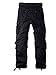 Alfiudad Womens Cargo Pants with Pockets, Women's Casual Military Army Hiking Combat Tactical Work Pants Trousers,Black,26(US 2)