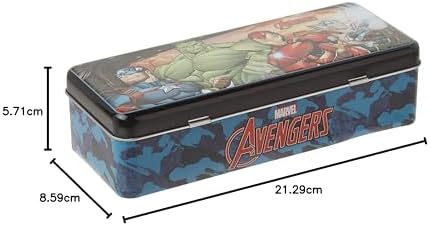The Tin Box Company Avengers Pencil Box with Handle Tin Carry All