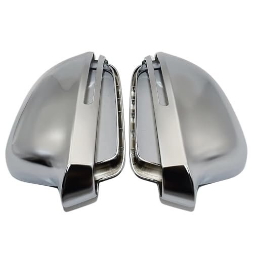 Coque rétroviseur chromée mate anti-rayures pour Audi A3 8P et A4