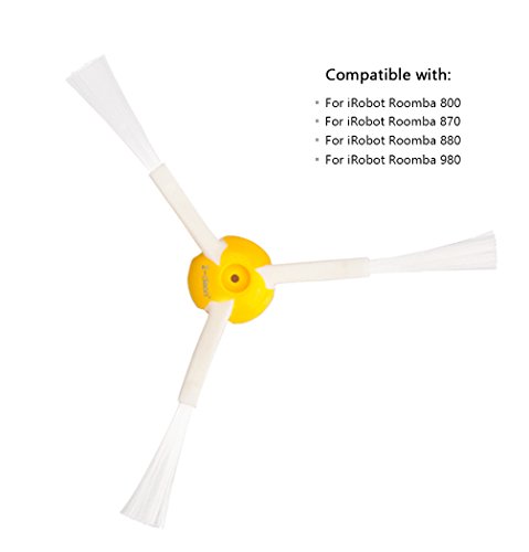 I Clean Replacement Brush For Irobot Roomba 960 980 985 860 870 655 Pet (800&900 Series), 8 Pieces Vacuum Cleaner Spinning Brush Parts #TOP3