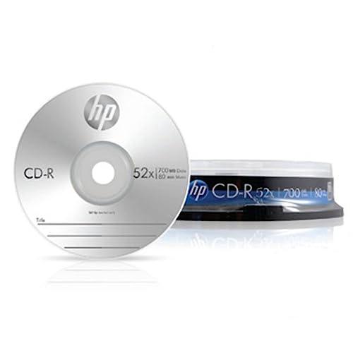 HP CD-R 700MB Premium Professional Recordable Blank Compact Disc 52x Speed (Pack of 10 Cake Box) - Image 5