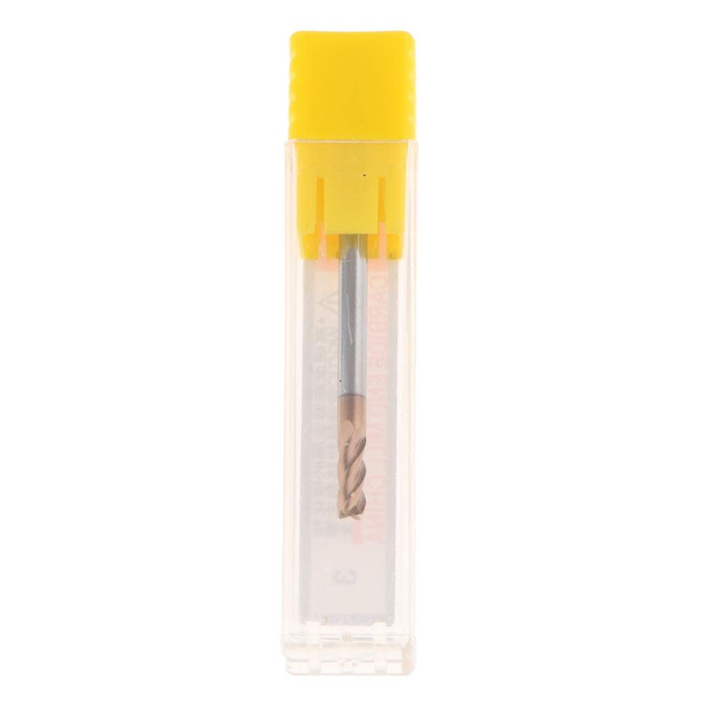 SAZ DEKOR Tungsten Steel Coated 4 Flute Straight End Mill Cutter 3mm x 3mm (B0CHS98MMF) Amazon Price History, Amazon Price Tracker