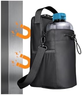 Bolsa de ginástica magnética para suporte de garrafa de água, bol...