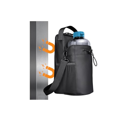 Bolsa de ginástica magnética para suporte de garrafa de água, bol...