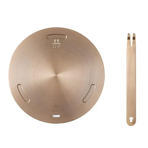 Jrudjsnhhty Placa Conductora de del Difusor, Placa Conductora de de Gas de la Estufa Antideslizante Engrosada de la Cocina 160x3.4mm