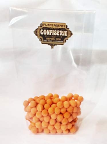 Confitería natural en forma de bayas a base de cítricos sabor naranja natural - Peso neto 100 g