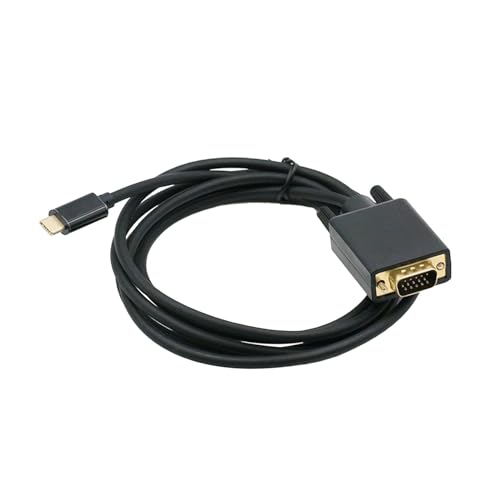 Image of ATORSE Usb C To Vga Cable Computer Laptop Laptops Tablet Usb Type C To Vga 1.8M
