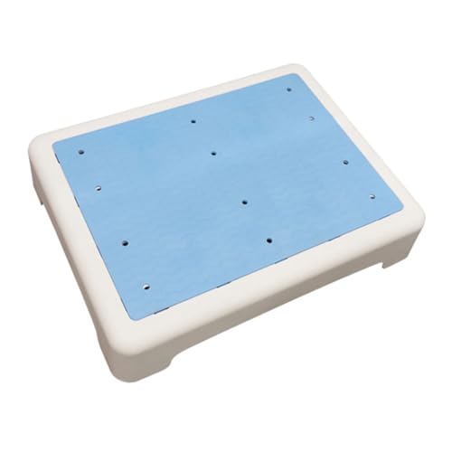 Holibanna Escalón Antideslizante Corto de Ducha Antideslizante Ancianos Asiento Seguro Bañera WC