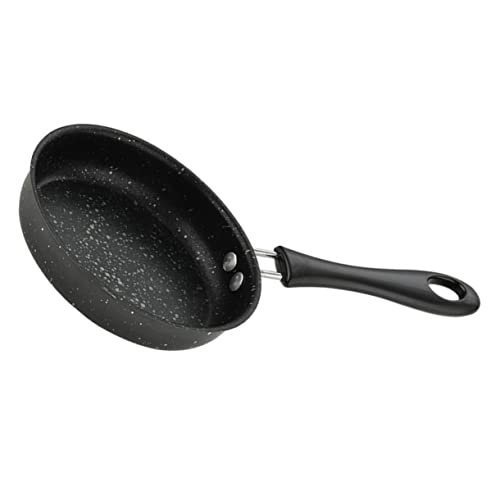 SOLUSTRE Practical Non Stick Omelette Pan with Sturdy Handle Stovetop Compatibility for Cooking Steaks Pancakes and Desserts present for Cooking Enthusiasts