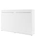Produktbild Schrankbett Concept PRO Horizontal, Wandklappbett, Bettschrank, Wandbett, Schrank mit integriertem Klappbett, Funktionsbett (140 x 200 cm, Weiß, Horizontal)