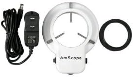 AmScope 56 LED Microscope Ring Light & Adapter Parallel import goods