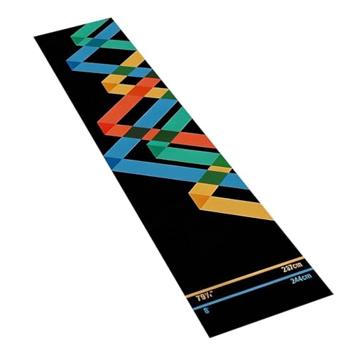 Tapis de sol antidérapant pour éviter les rayures et mesurer la distance de tir