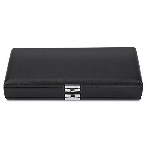image for Dilwe Oboe Case, Wood Carry Box for 40pcs Oboe Reeds, Black