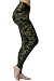 VIV Collection Plus Size Printed Leggings (Army Camouflage)