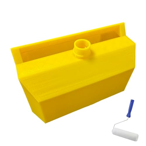 xowwyue Herramienta Limpiadora de Rodillos,Antisalpicaduras Rápido para Limpieza de Pinturas - Accesorio de Limpieza Eficaz para Madera Pared Exterior Baño Cocina