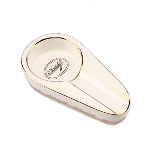Kepfire Single Zigarre Aschenbecher Luxury Ceramic Holder Portable Reise Aschenbecher Wohnzimmer Büro Kaffee Tabelle Barren Kreativ Verzierung - Brief Cover