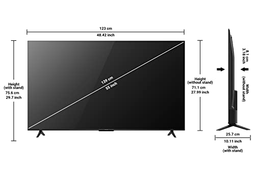 Image of iFFALCON 138.7 cm (55 inches) 4K Ultra HD Smart LED Google TV iFF55U62 (Black)