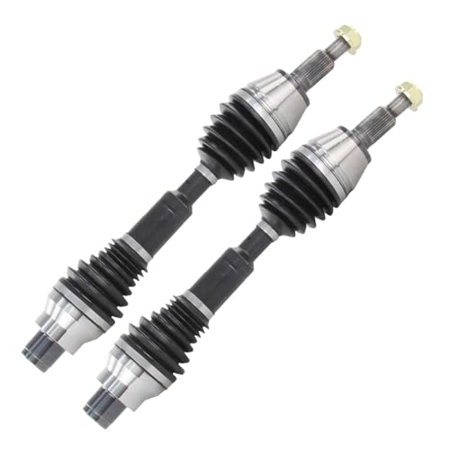 Image of Detroit Axle - 4WD Front CV Axles for 2002 2003 2004 2005 Dodge Ram 1500, 2pc CV Axle Shafts Assembly Replacement