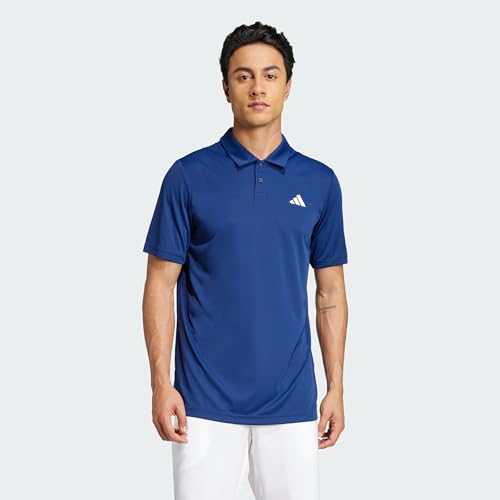 adidas Herren Club Tennis Climacool Polo Shirt, Dark Blue, L