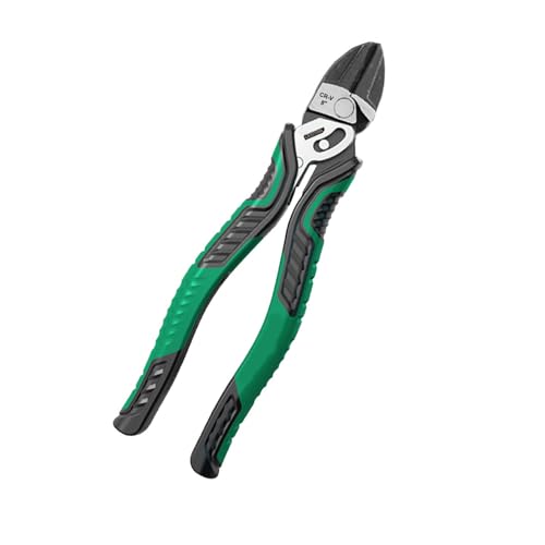 Pinza tagliafili eccentrica, 21,5 cm, in acciaio ad alta resistenza, per elettricisti e riparazioni domestiche
