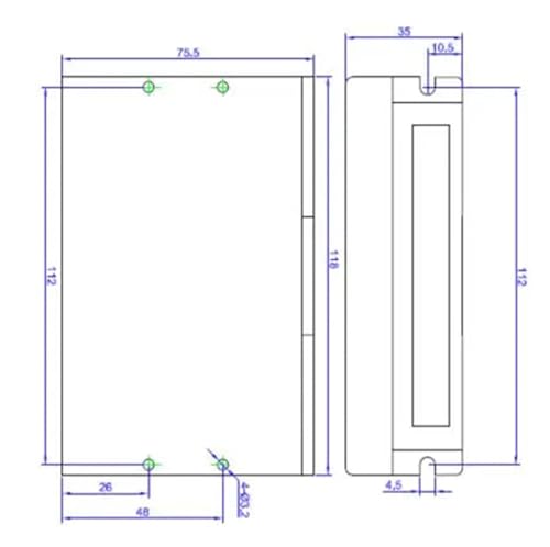 Pilote de moteur pas à pas hybride biphasé TC8642 pour commande numérique CNC