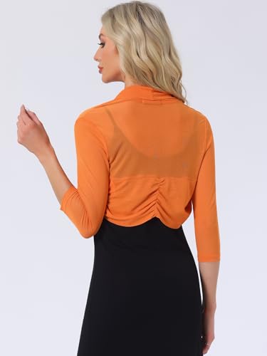 Cárdigan bolero transpirable para disimular brazos en verano 5