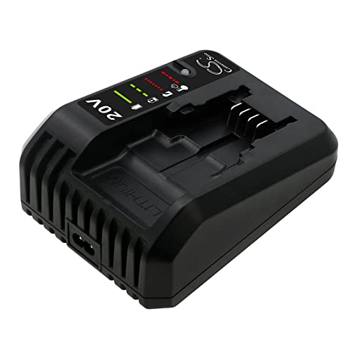 Vsdampj Battery Charger Compatible with Porter Cable PCCK600LB, PCCK600LBR, PCCK602L2, PCCK602L2R, PCCK604L2, fit P/N: PCC680L, PCC681L, PCC682L, PCC685L, PCC685LP