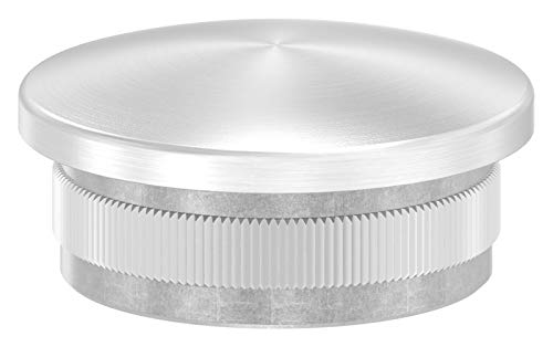 Endkappe leicht gewölbt, hohl, für Rohr ø 42,4 x 3,0mm, zum Einschlagen