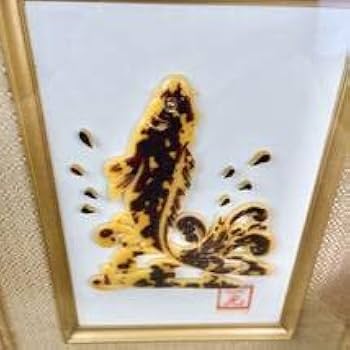 本べっ甲　魚　置物 Amazon.co.jp: 本鼈甲張 のぼり鯉 清瀬一光 長崎べっ甲工芸館 べ