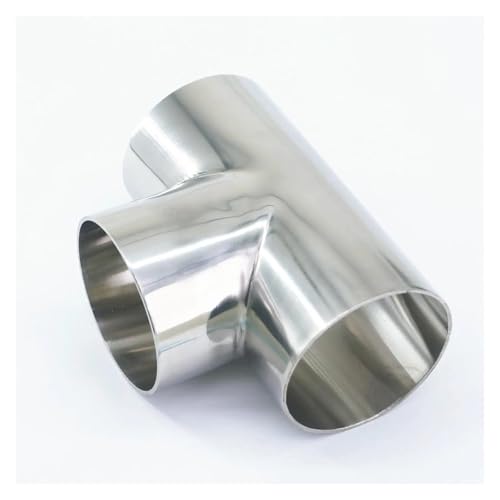 Té à souder 129mm en inox 304 pour raccord de tuyauterie industrielle