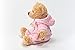 Teddy Hermann 91386 Teddy-Bär Schlafanzugbär rosa 30 cm, Kuscheltier