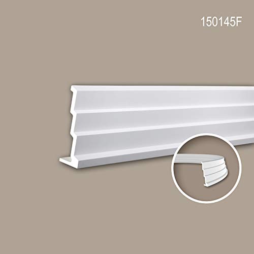 Corniche flexible Profhome moulure élégante pour murs arrondis - 3