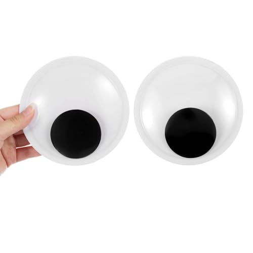 Large Googly Eyes Self Adhesive Wiggle Giant Googly Eyes for Crafts Big Googlys Eye for Party Decor and DIY Projects