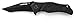SchradeSCH203T Stainless Steel Tanto Blade Folding Knife with Aluminum Handle