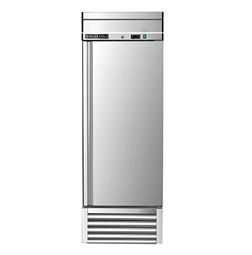 Maxx Cold Mxsf-23Fd One 1 Door Reach-In Upright Commercial Nsf Stainless Steel Freezer #TOP6