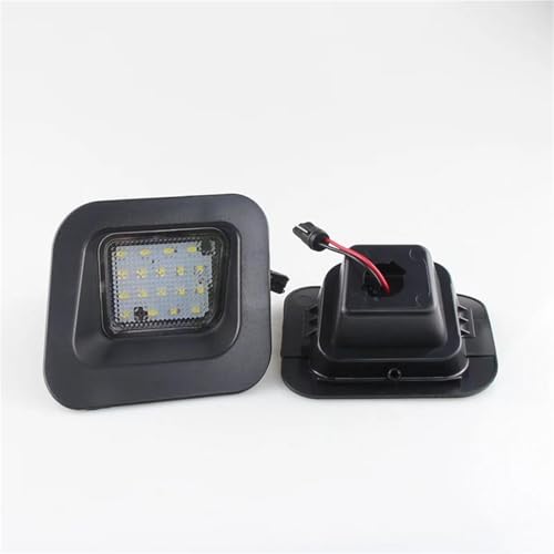 Éclairage plaque LED Dodge Ram pour remplacer ampoule jaune coffre arrière