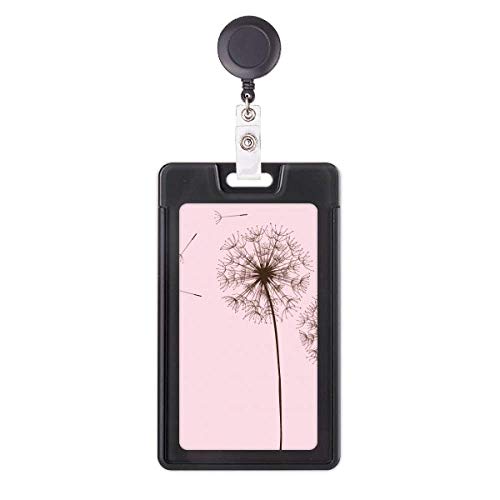 Porte-badge rétractable pissenlit contre la perte de carte d'accès au bureau