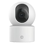 XIAOMI C201 Camara vigilancia WiFi Interior 360° 1...: 【1080p Full HD proporciona una calidad de imagen nítida】 Con una resolución de 2 MP, la cámara ofrece una nítida resolución HD de 1080p, capturando cada detalle para lograr imágenes vívidas y realistas. 【Blindaje físico de la lente, protegiendo la pr...