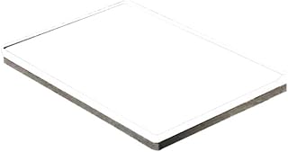 Mikikit Clear Glass Optical Sheet Plate Glass Sheets Clear Plates Glass Transparent Optical Quartz Glass Sheet with High Transmittance Watch Glass Plate Glass Sheet Plate Glass Sheets