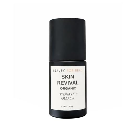 Beauty For Real Skin Revival Hydrate + Glo Oil - Luxury Face Oil - Reduces the Appearance of Fine Lines & Wrinkles - Hydrates, Soothes & Restores SkinÆs Glow - With Essential Oils - 1 fl oz