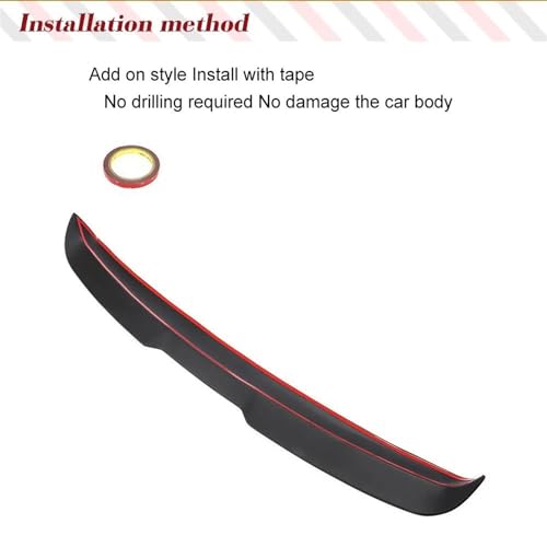 Aileron arrière de toit haut de gamme en apprêt FRP pour VW Multivan T5 2012-2016