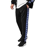 Kangol Herren Jogginghose Trainingshose Mit Bündchen Schwarz XL