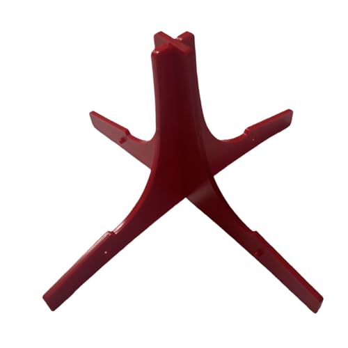 DYNWAVE Trumpet Stand Stable Base Tripod Holder Musicians Gift Detachable Sturdy Trumpet Rack Bracket Flute Supplies, Red