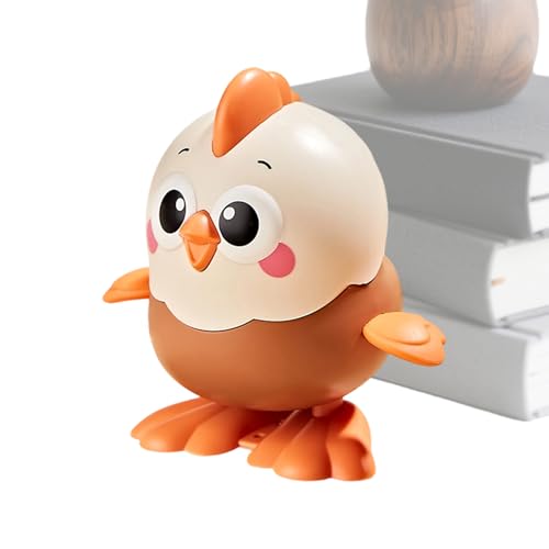 doyandader Juguetes de Cuerda - Interactivos Divertidos | Animales de Cuerda Pollo Saltarín,para Casa Aula Guardería de Pascua Cumpleaños Niños Niñas