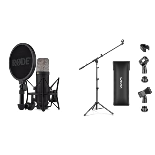 Microphone RØDE NT1 5ème Génération condensateur XLR grand diaphragme trépied CAHAYA